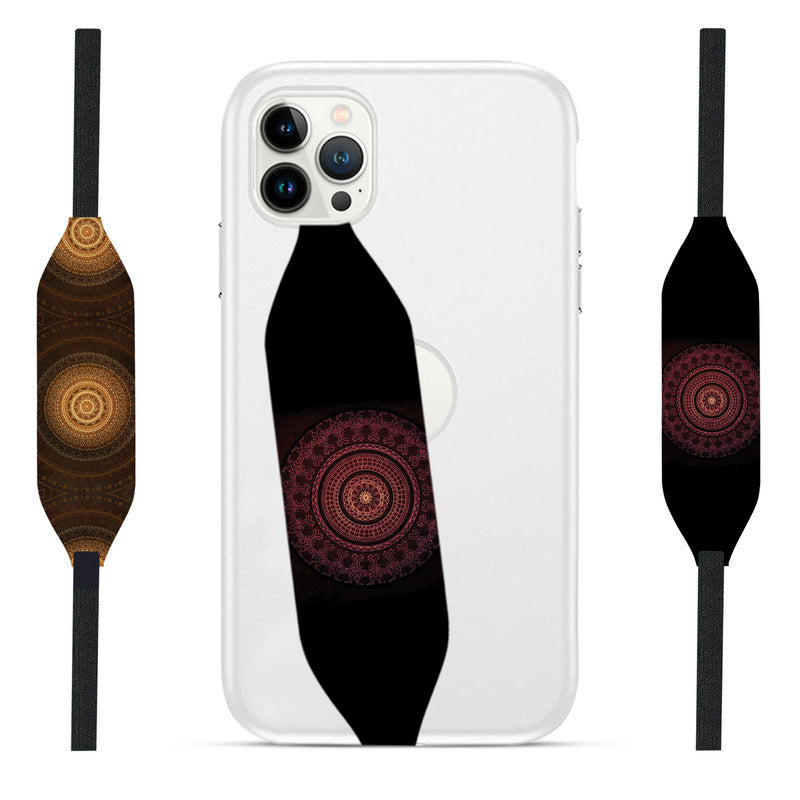 Script Mandala Phone Case With strap - Switch Bands 