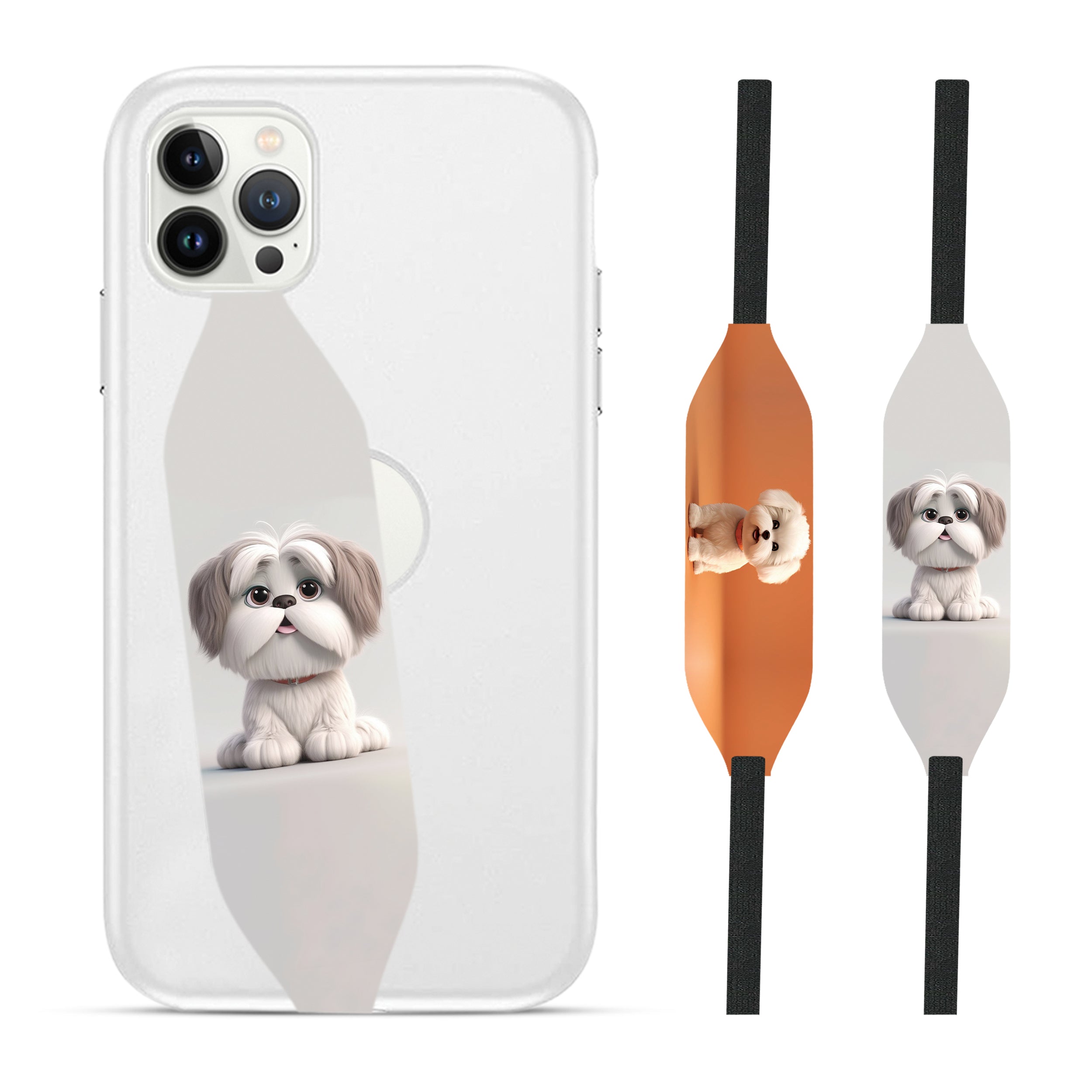 Universal Phone Grip Strap - Animated Animals