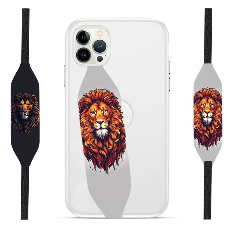 lion 3d Art Phone Grip - Switch Bands