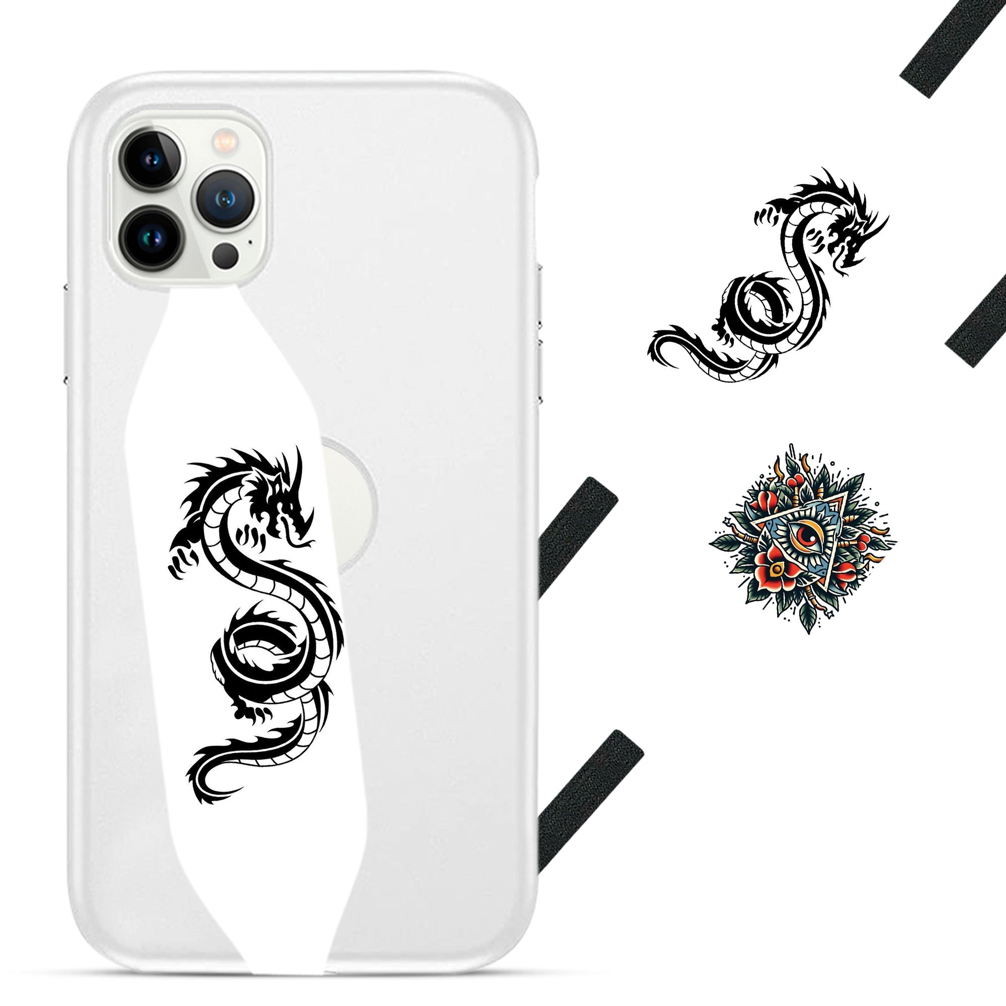 Universal Phone Grip Strap - Tattoo