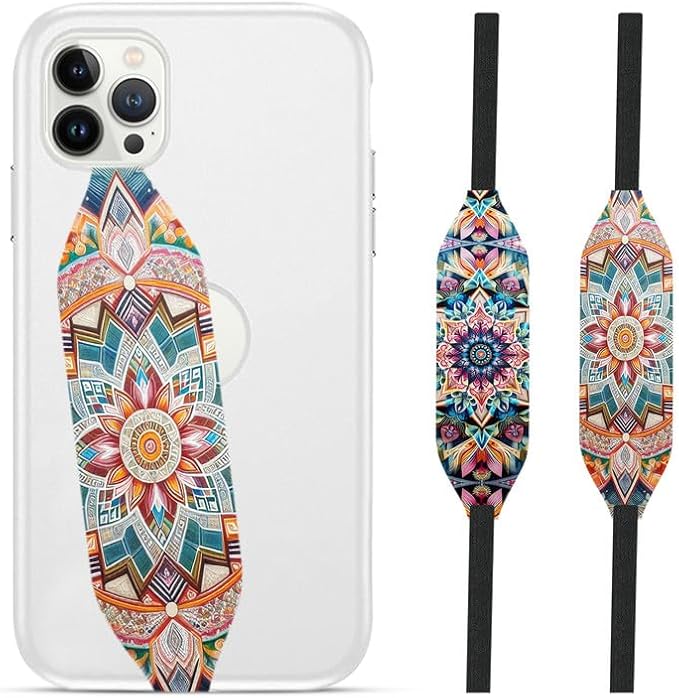 Universal Phone Grip Strap -Mandala