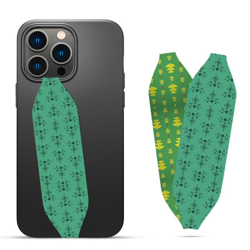 English Green Color Designs Vectors Phone Case With Strap - Switch Bands