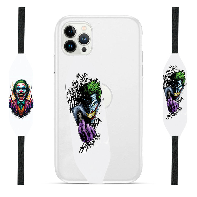 Funny 3d Joker Phone Grip - Switch Bands 