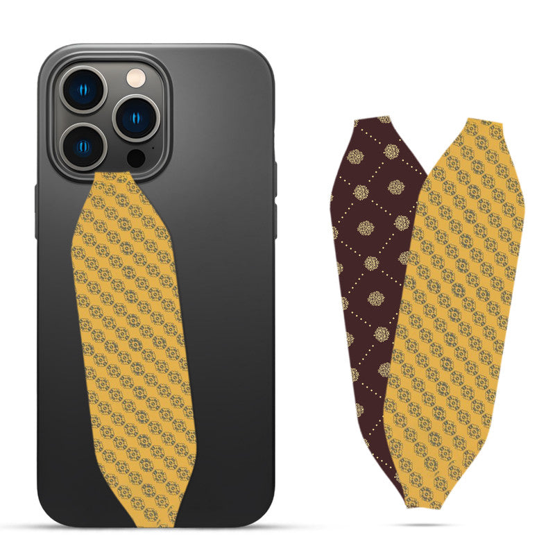 Karnataka Traditional Pattern phone case with strap - Switch Bands 