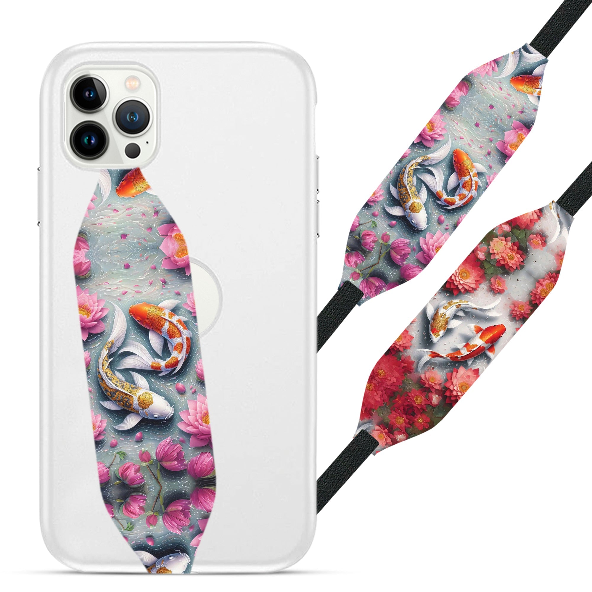 Universal Phone Grip Strap - Fish