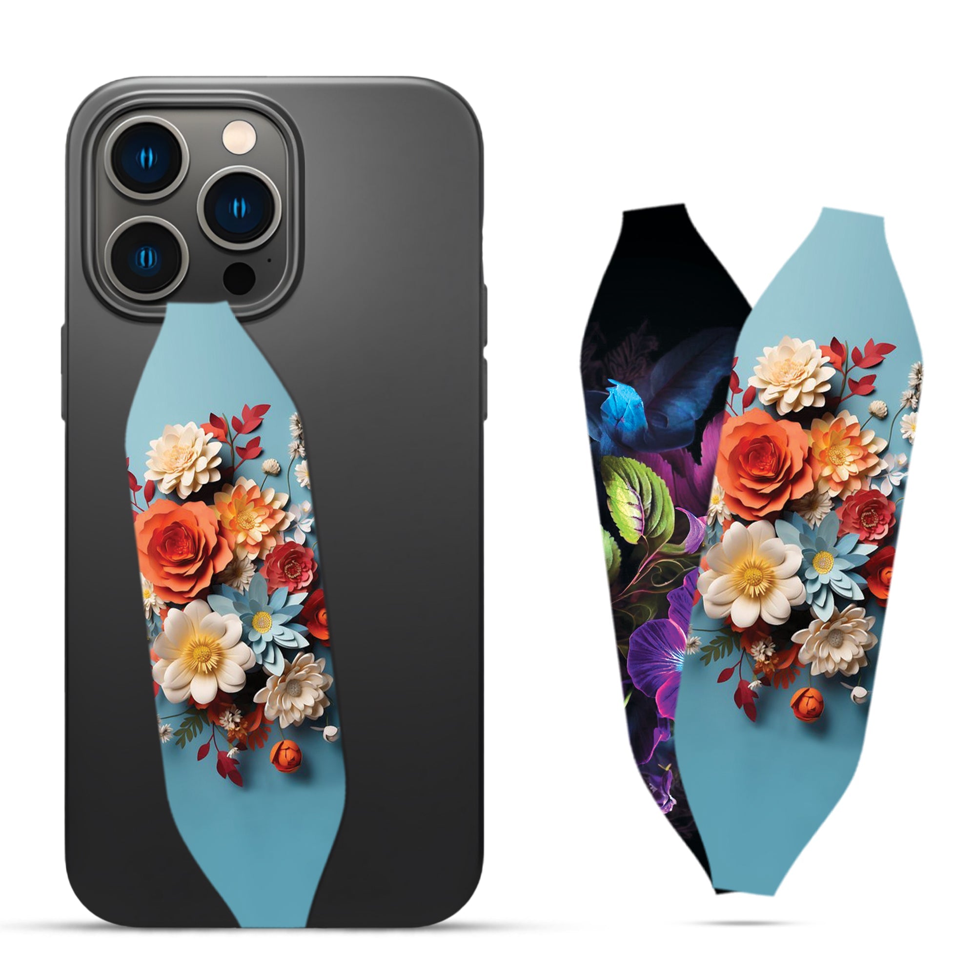 Universal Phone Grip Strap - Garden Glory