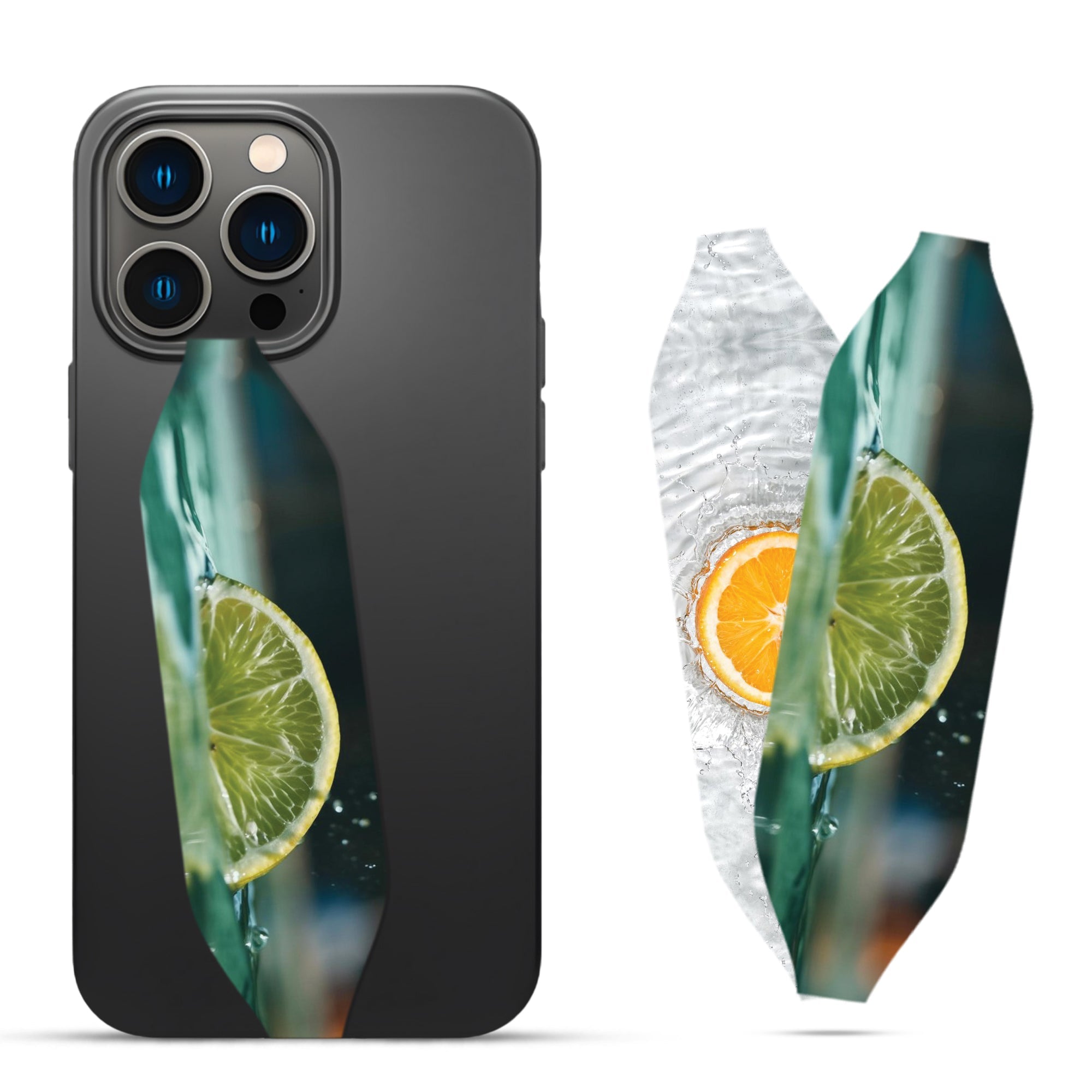 Universal Phone Grip Strap - Citrus Breez