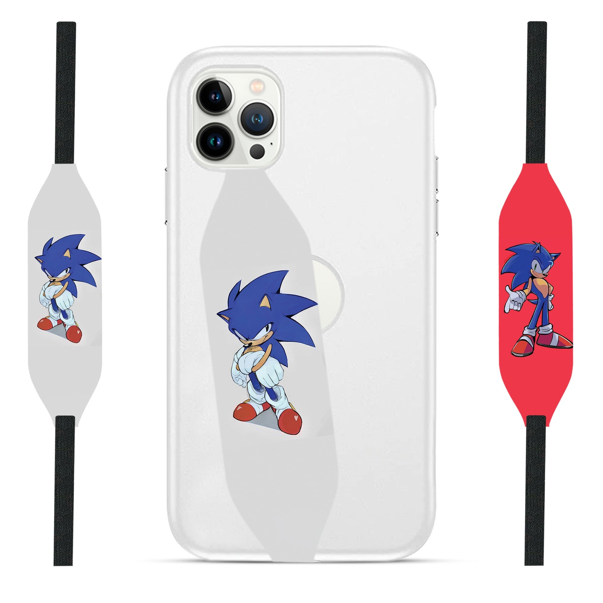 Universal Phone Grip Strap - Sonic