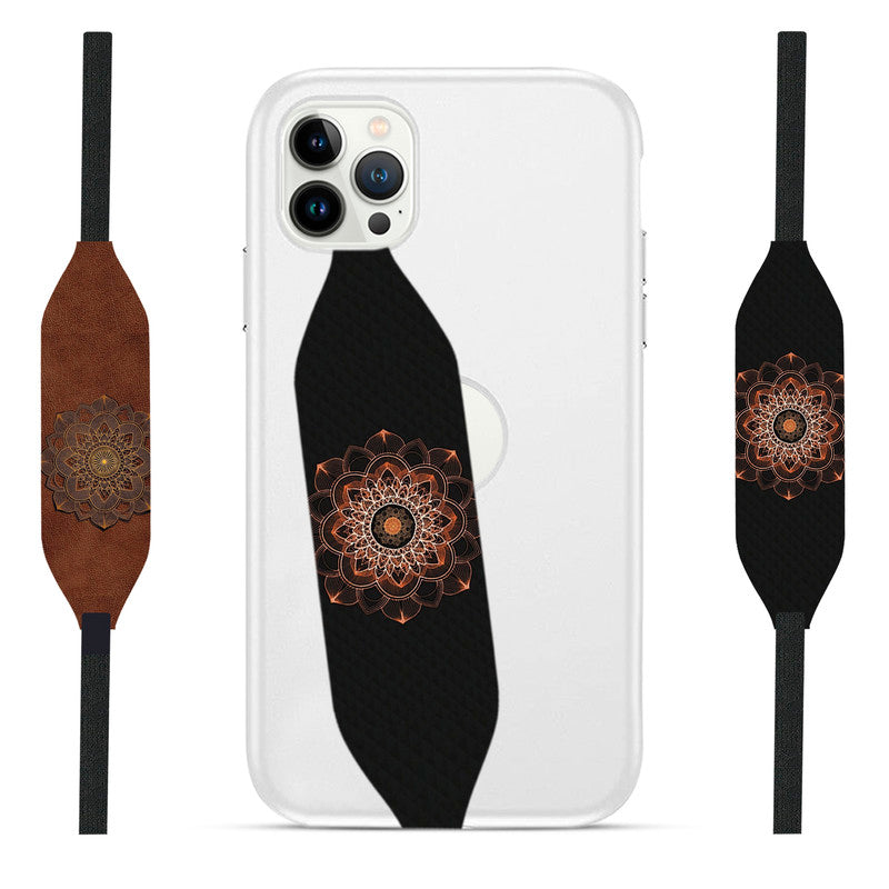 Script Mandala Phone Case With strap - Switch Bands 