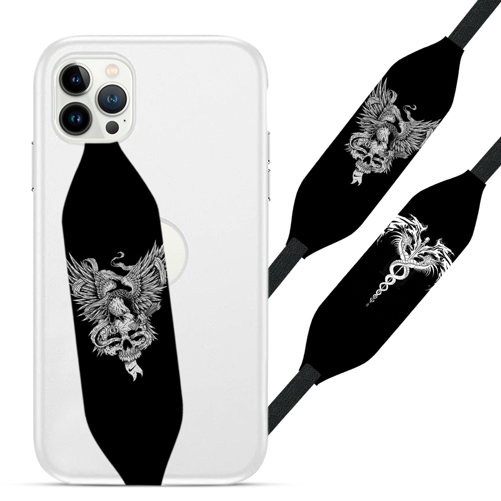 Universal Phone Grip Strap - Tattoo