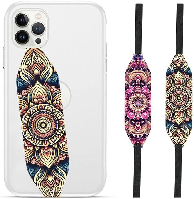 Universal Phone Grip Strap -Mandala