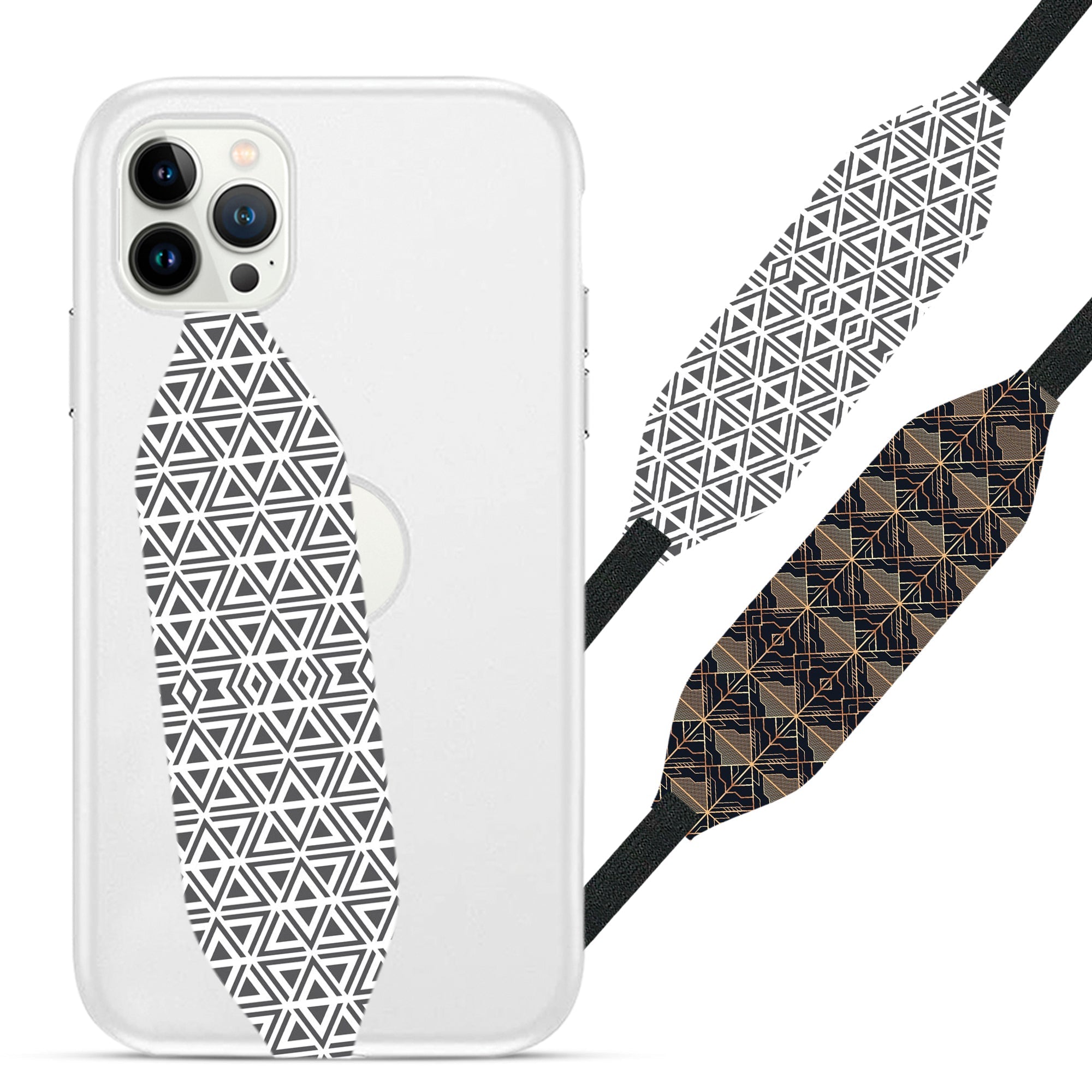 Universal Phone Grip Strap - Triangulum Trend