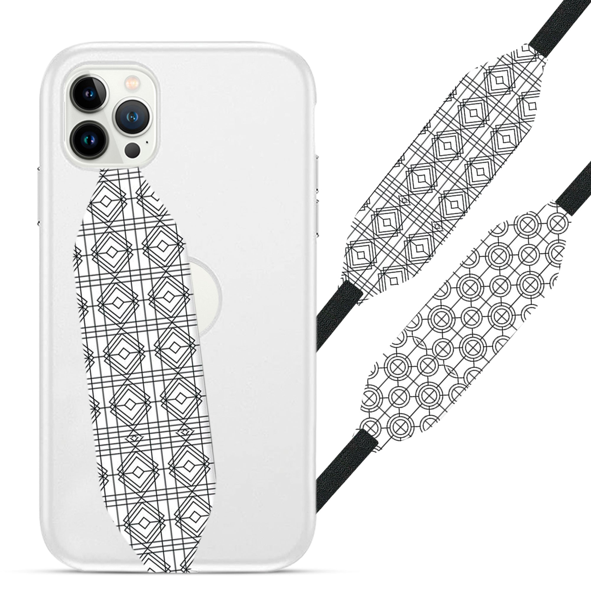 Universal Phone Grip Strap - Triangulum Trend