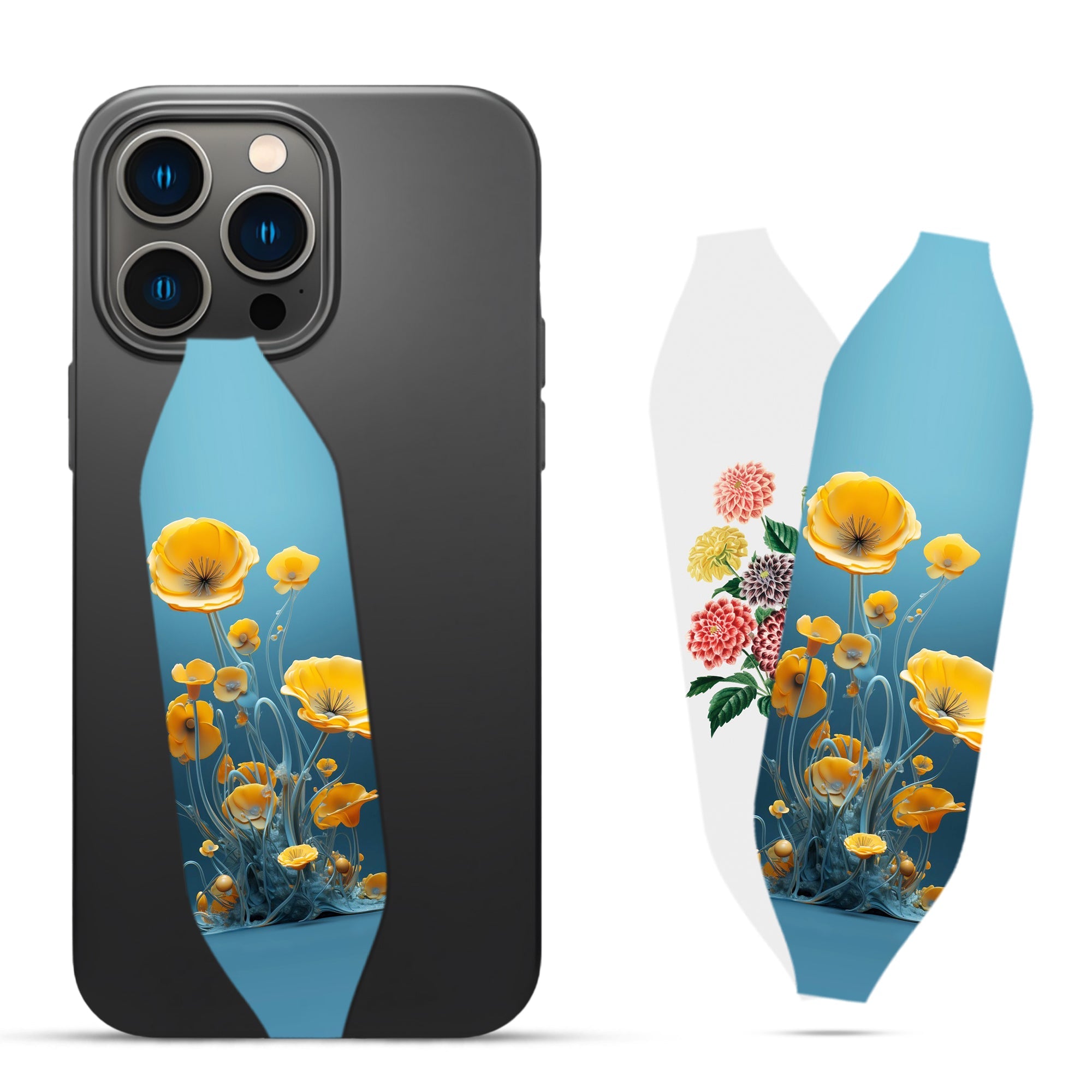 Universal Phone Grip Strap - Garden Glory