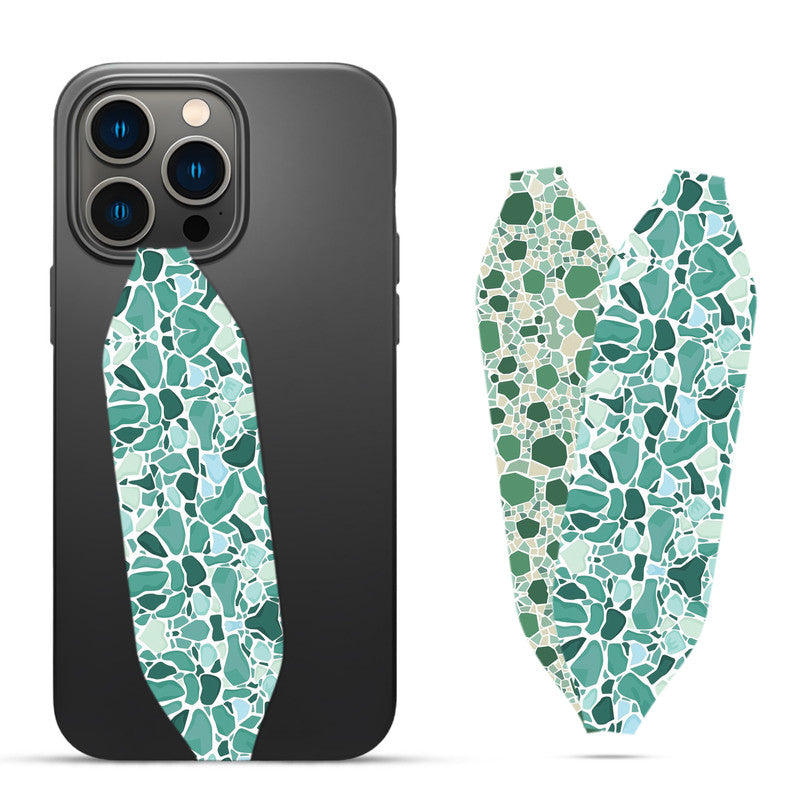 Terrazzo flooring vector seamless Phone Case With Strap - Switch Bands