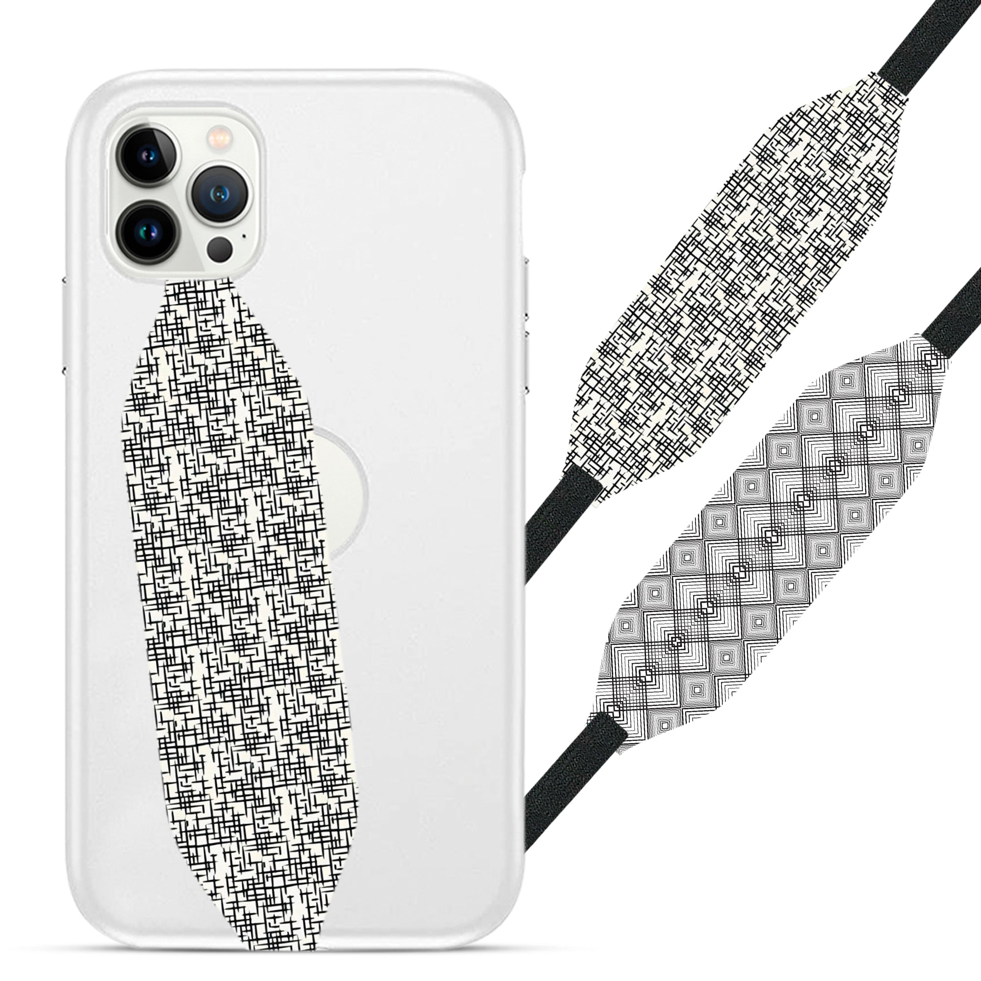 Universal Phone Grip Strap - Triangulum Trend