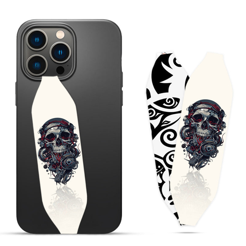 Skull Tattoo Phone case with strap - Switch Bands  