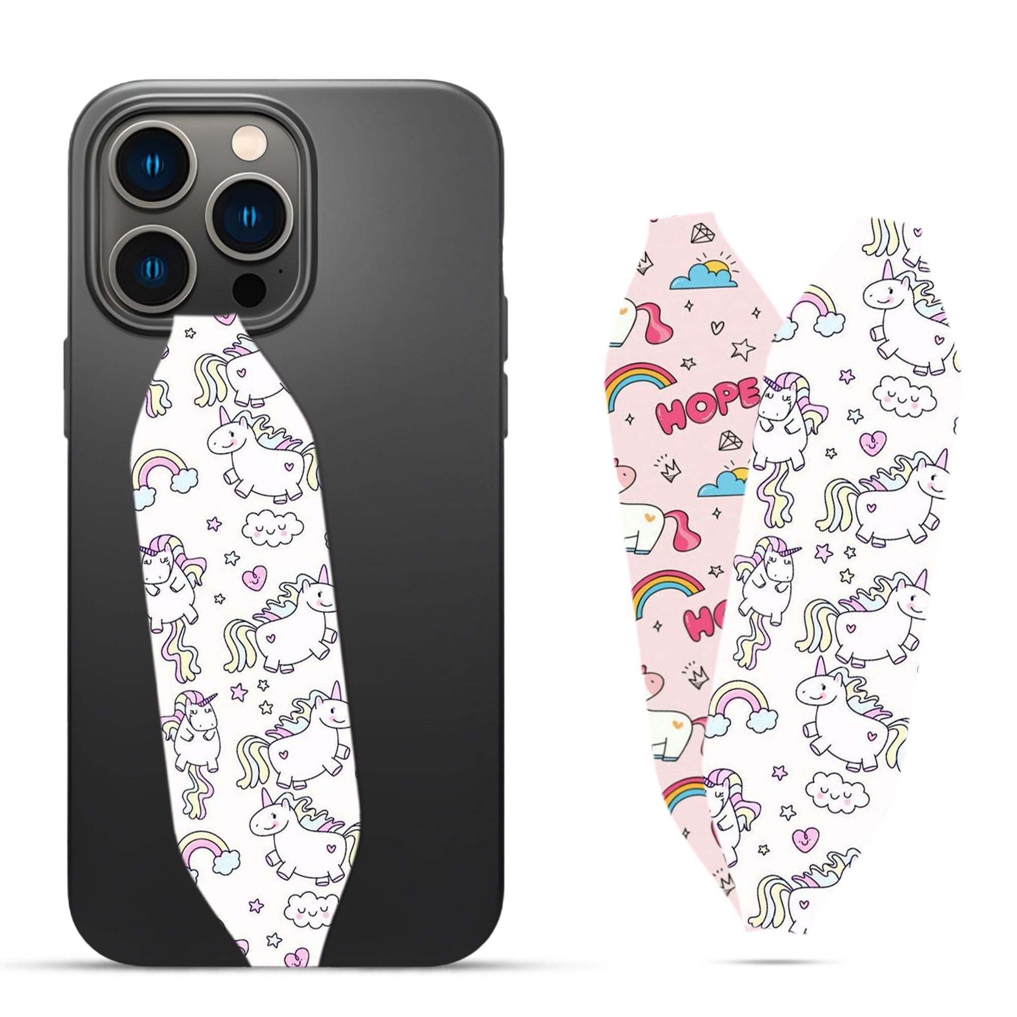 Universal Phone Grip Strap - Vibrant Vista