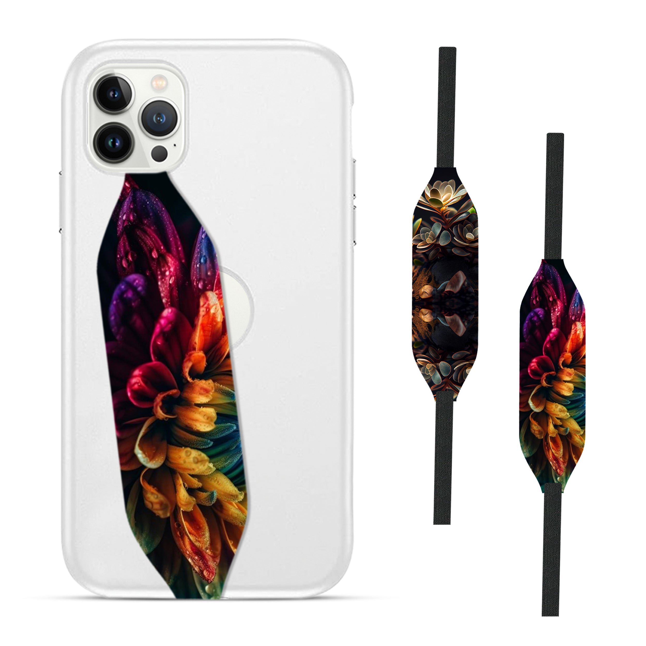 Universal Phone Grip Strap - Nature & Floral