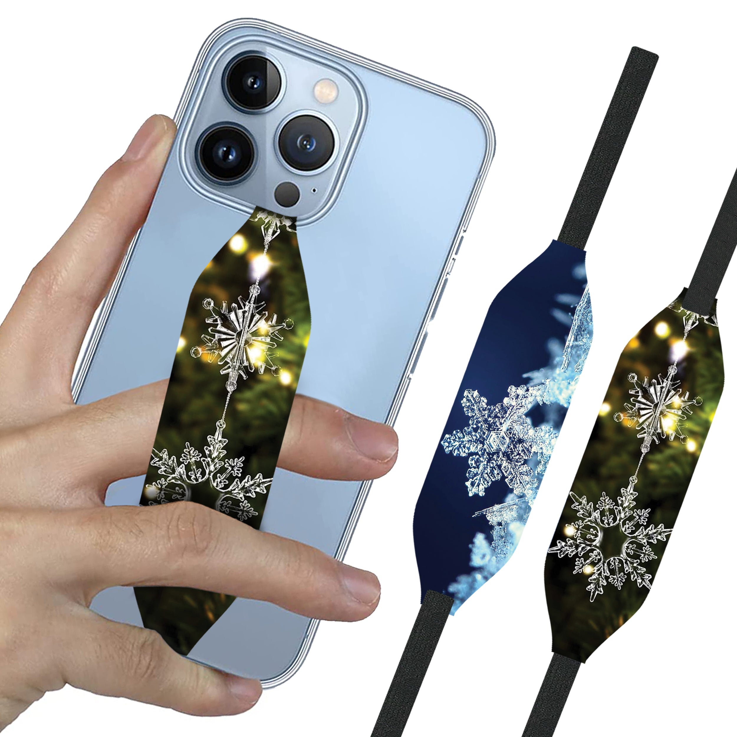 Universal Phone Grip Strap - Christmas