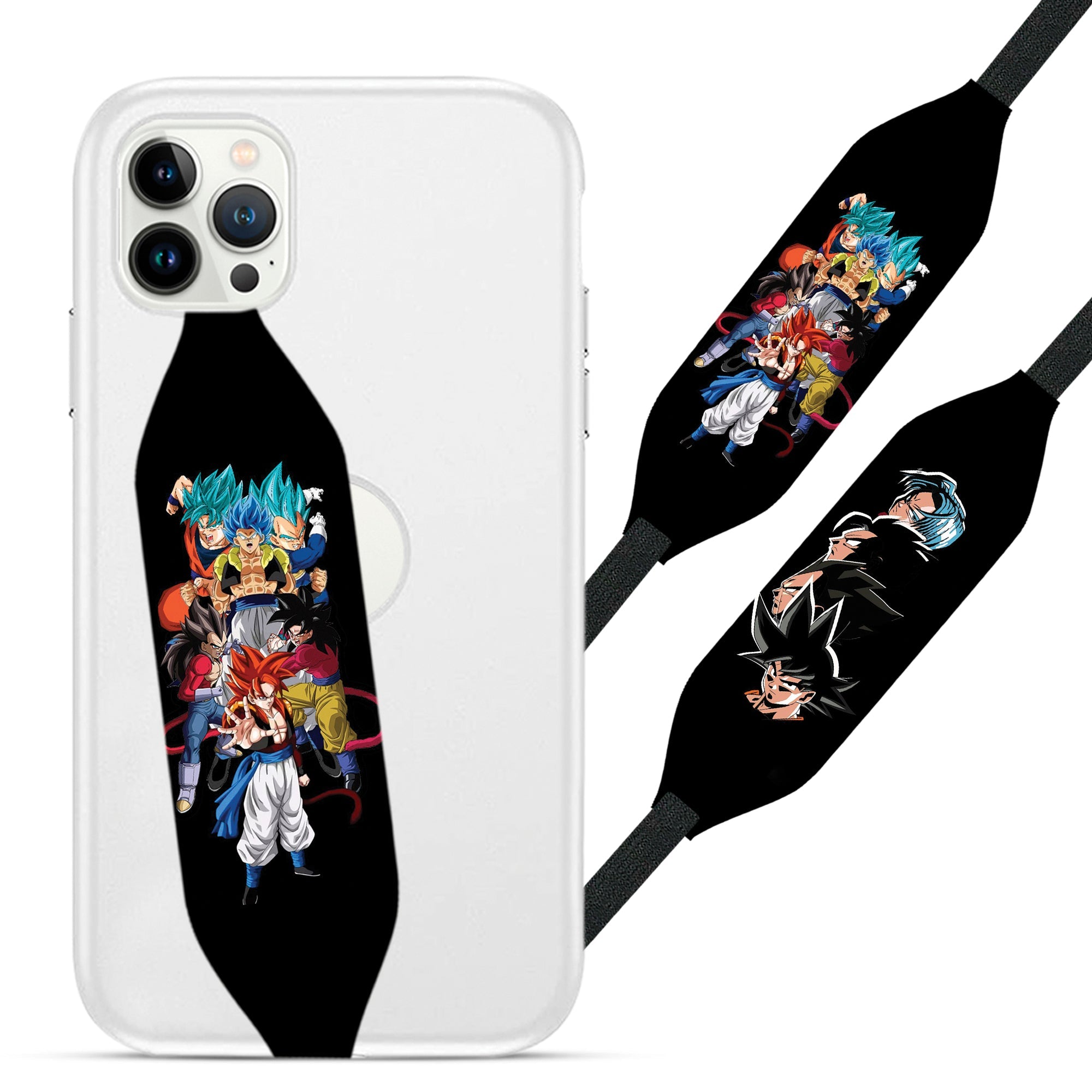 Toon Art Dragon ball z Fighters Frenzy  Grip for Phone - Switch Bands 