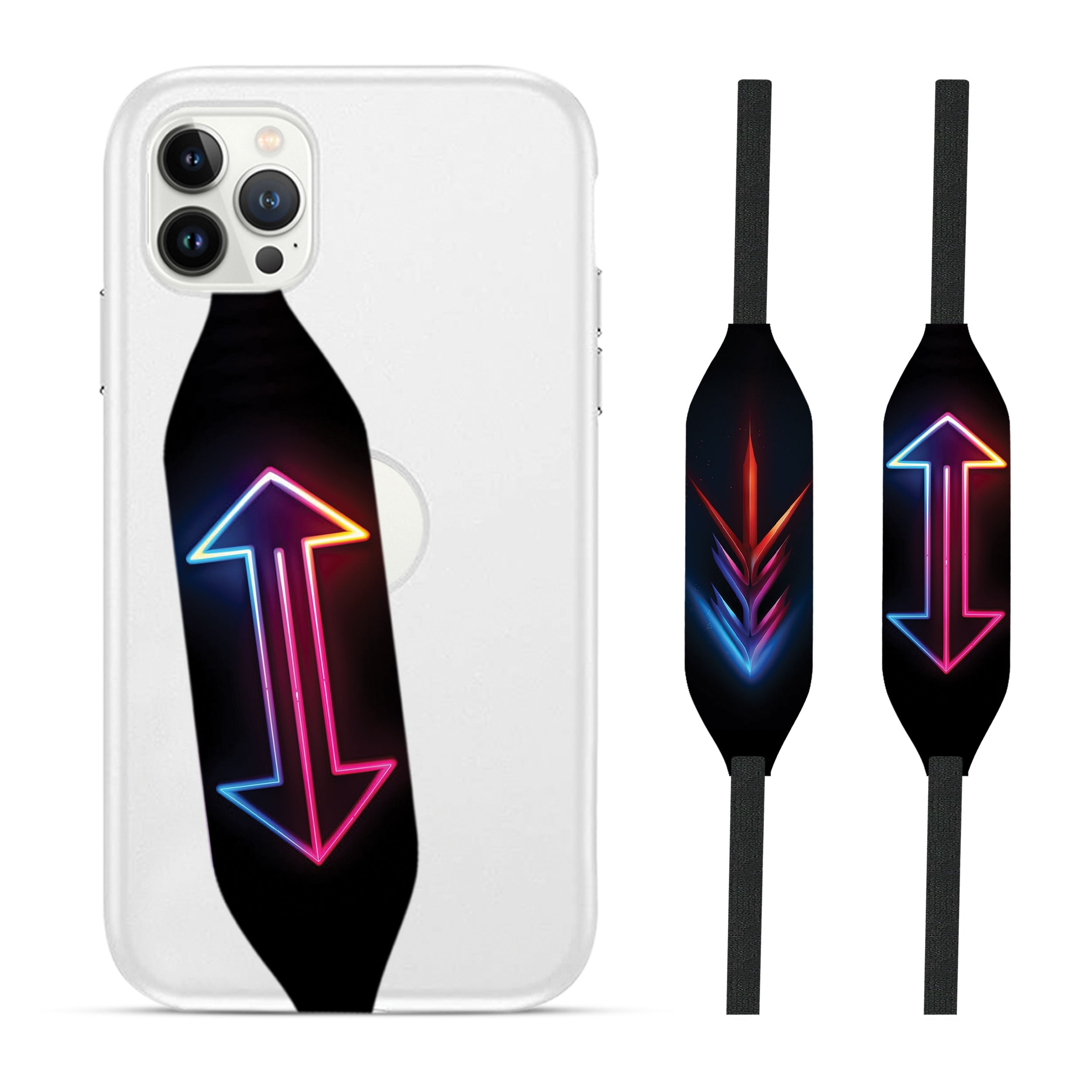 Universal Phone Grip Strap - Lenticular