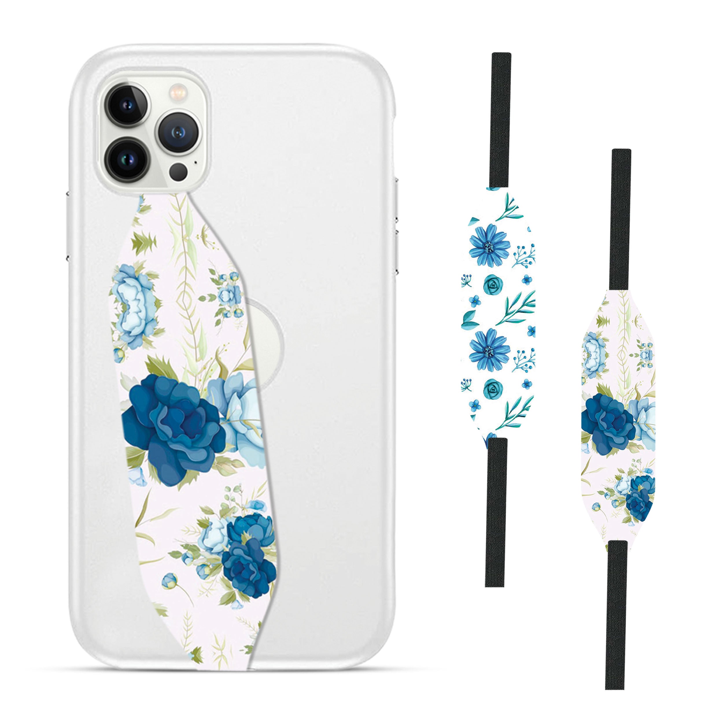 Universal Phone Grip Strap - Flowers