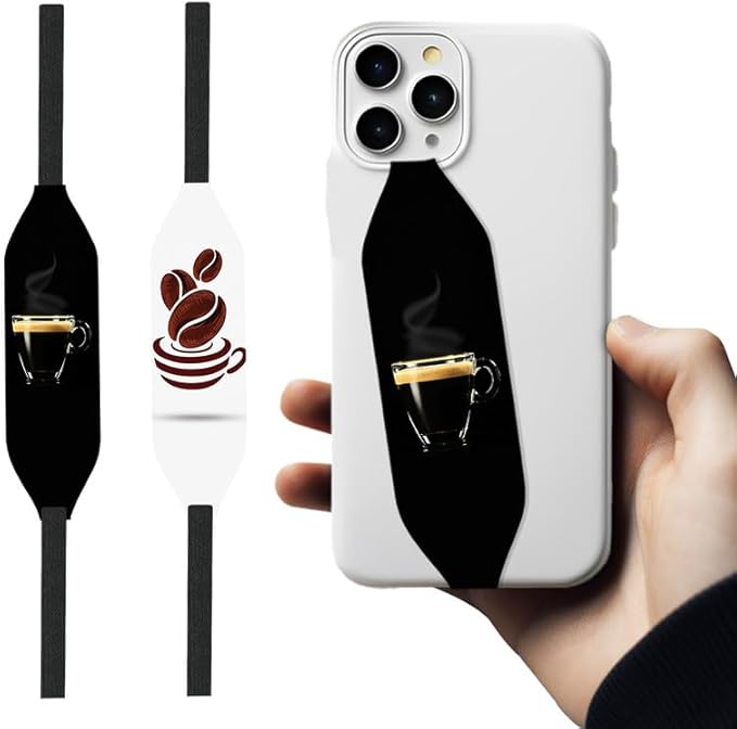 Universal Phone Grip Strap -Happy PUP