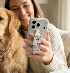 Lucky Hug phone grip strap