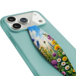 Frenetic Flower phone grip strap
