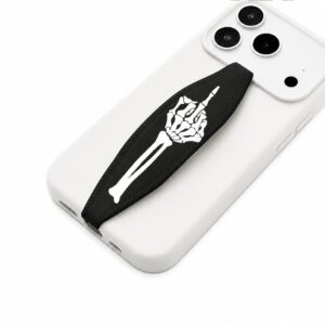 Middle Finger phone grip strap