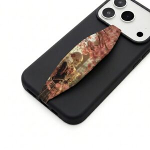 Scalp phone grip strap