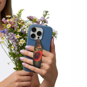 Scandi Poppies phone grip strap