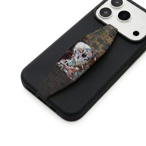 Skeleton by Van Gogh phone grip strap